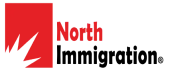 North Immigration dark logo